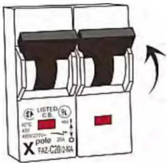 Raritan Dominion PX2-5730 - To reset the handle-type breakers: - 2