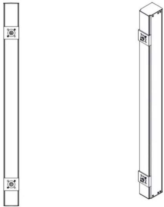 Raritan Dominion PX2-5535V - Mounting Zero U Models Using Button Mount - 1
