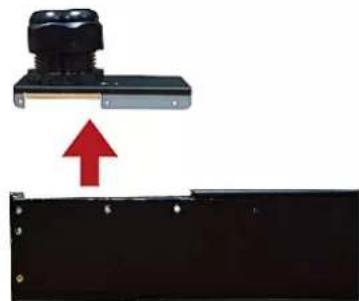 Raritan Dominion PX2-5535V - ▶ To install a flexible cord: - 2