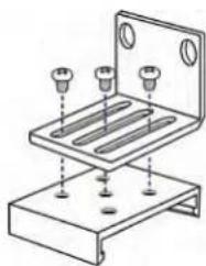 Raritan Dominion PX2-5535V - To mount Zero U models using L-brackets: - 2