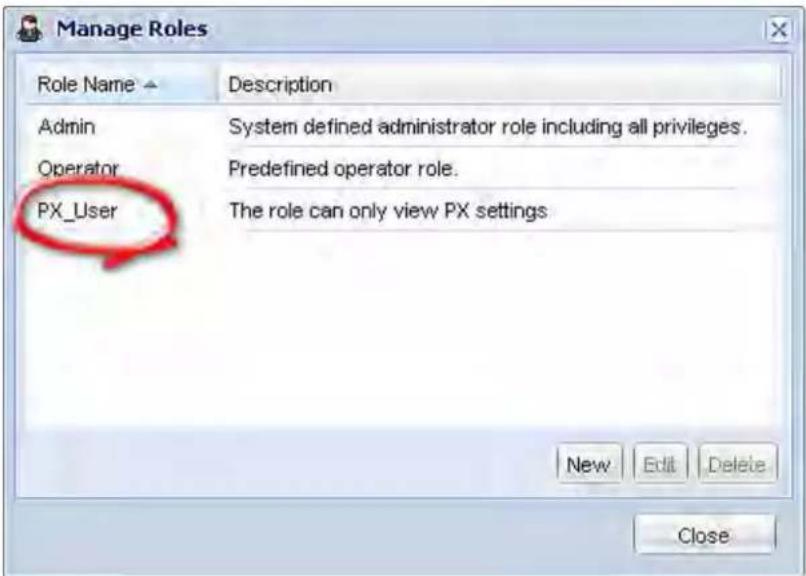 Raritan Dominion PX2-5535V - To create the PX\_User role with appropriate permissions assigned: - 2