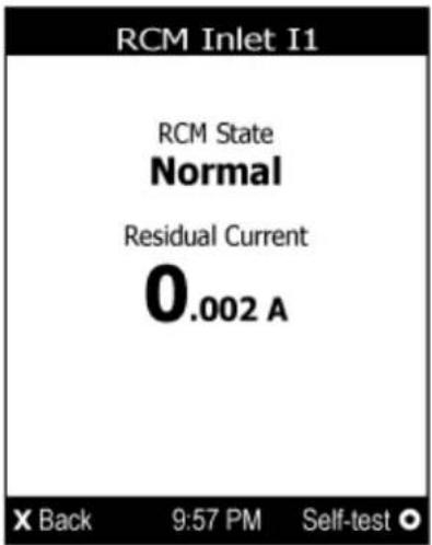 Raritan Dominion PX3-5434V - To check RCM information on PX3 phase II LCD display: - 1