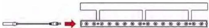 Raritan Dominion PX3-5434V - ▶ To install a blade extension strip: - 1