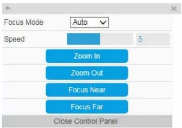 EverFocus EDN288ME - Lens CTRL - 1