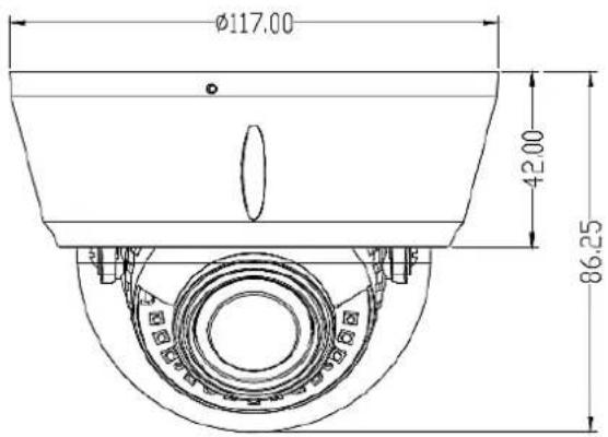 EverFocus EBN468E - Dimensions - 3