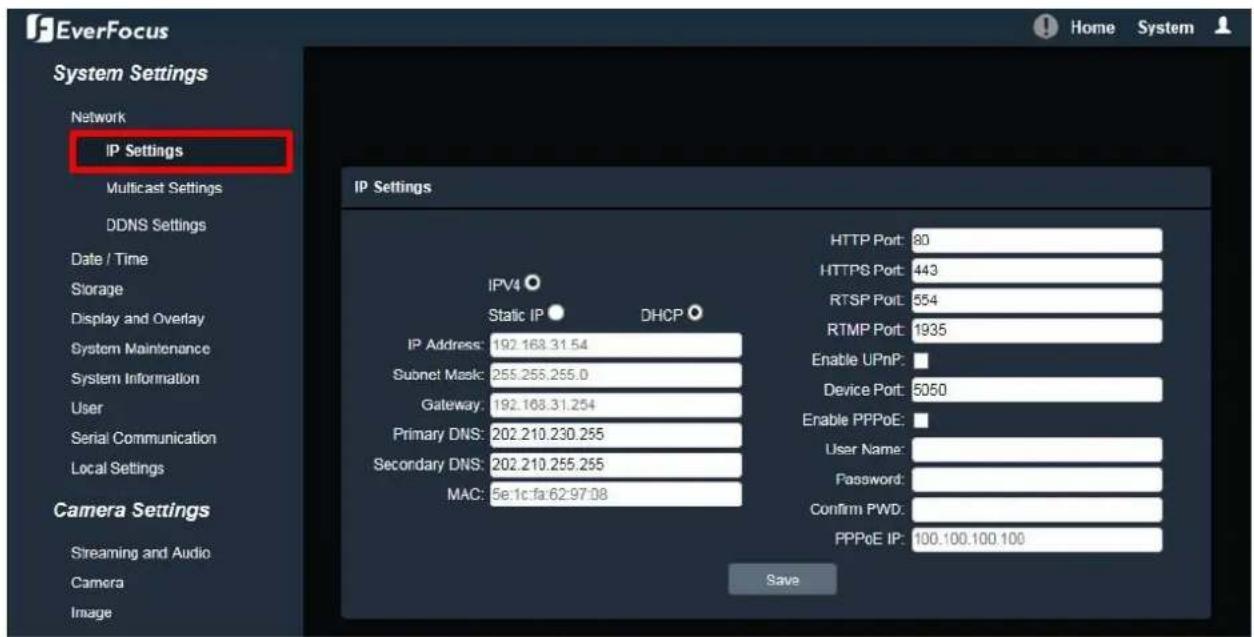 EverFocus EBN368E - IP Sengs - 1