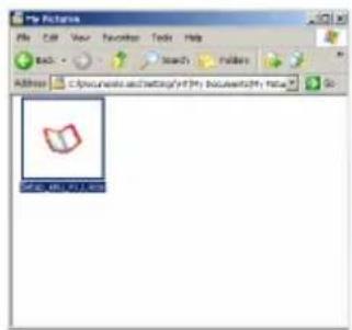 My Pictures File Edit View Favorites Tools Help Back Search folders Address C:\Documents and Settings\My Documents\My Files Go My Pictures 10.0.2.2003