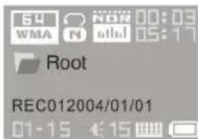 54 WMA N 00:03 05:17 Root REC012004/01/01 01-15 € 15