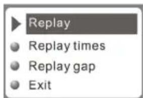 Replay ● Replay times ● Replay gap ● Exit