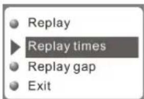 Replay ▶ Replay times ● Replay gap ● Exit