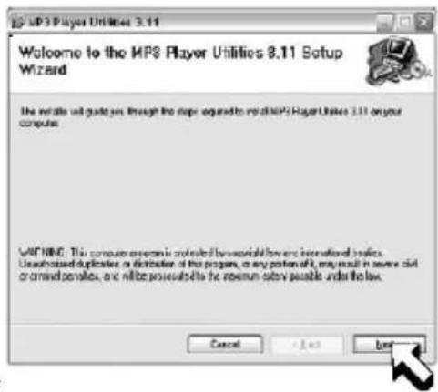 MP3 Player Utilities 8.11 Welcome to the MP8 Player Utilities 8.11 Setup Wizard The installed will guide us through the steps adapted to the MP8 Player Utilities 8.11 on your computer. WARNING: This computer version is protected by ownership law and international topology. Unassisted duplication or distribution of this program, or any portion of it may result in severe data or random constraints, and will be provided to the maximum extent possible under the law. Cancel +/- Next