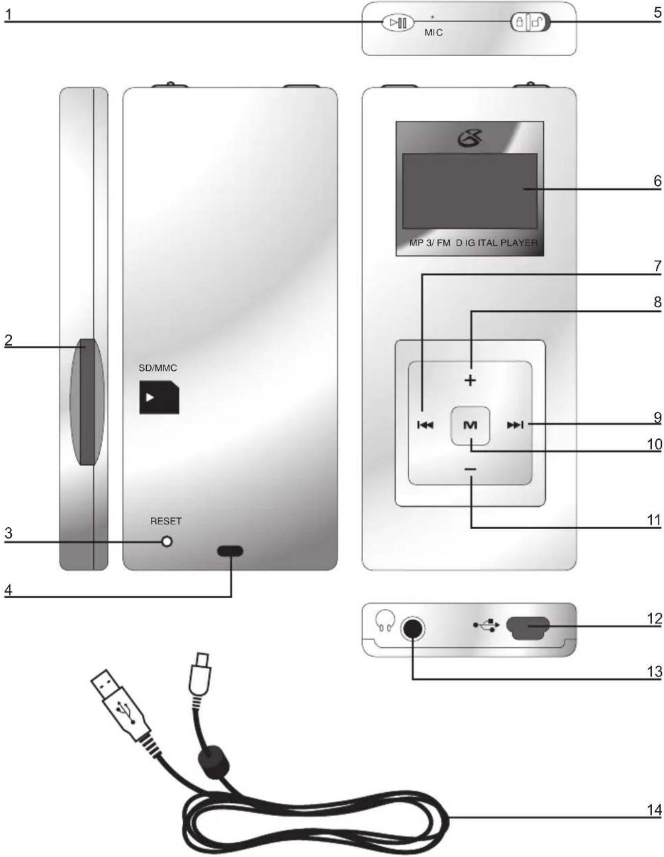 GPX MW6337DT - Features - 1