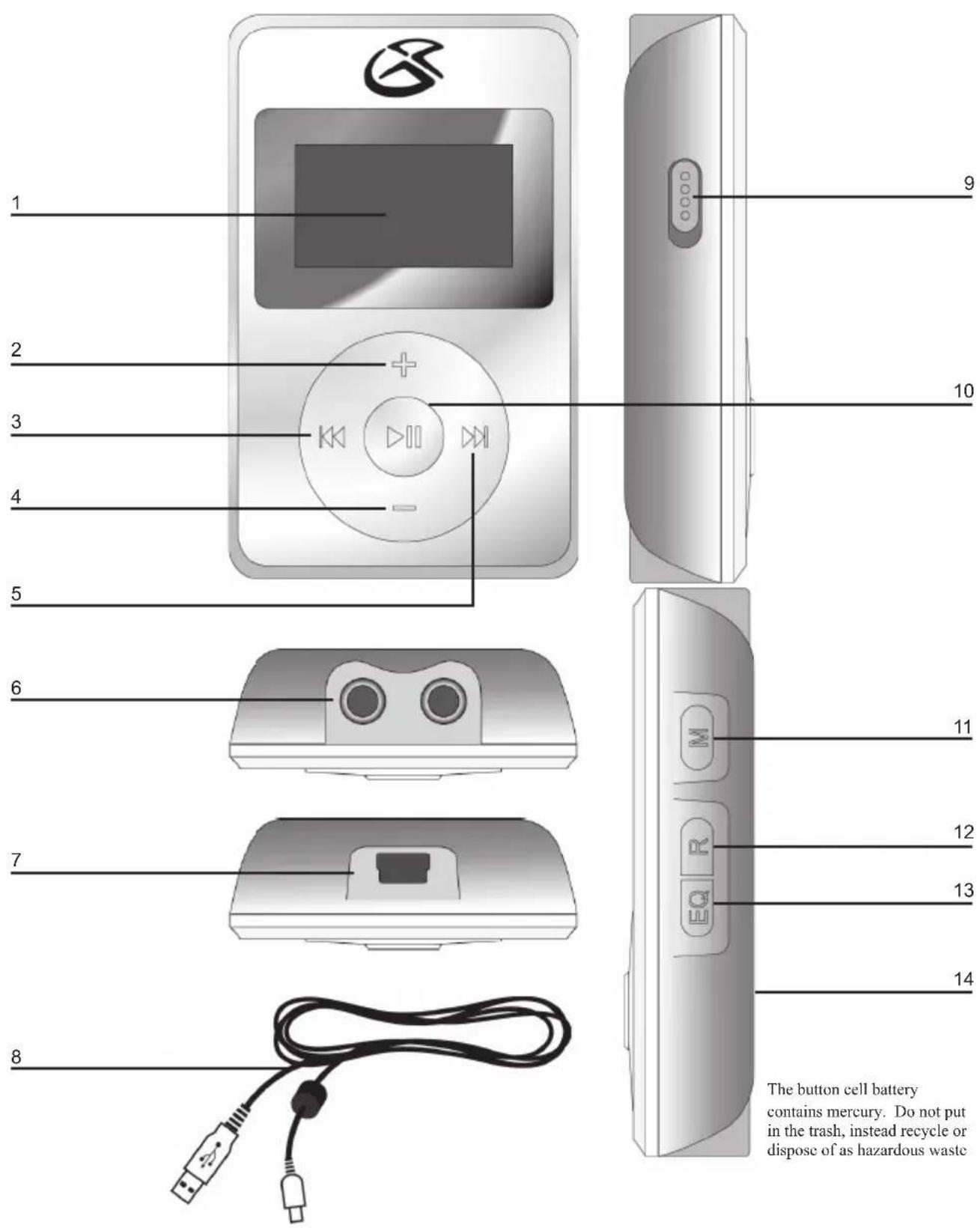 GPX MW3827 - CAUTION: TO PREVENT ELECTRIC SHOCK, MATCH WIDE BLADE OF PLUG TO WIDE SLOT, FULLY INSERT. - 1