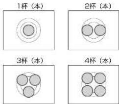 HAIER JM-KNFVH25B - メニュー3~5(飲み物あたため) - 2