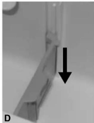 BAUKNECHT WAE 9012 BK - How to position the separator in the main wash chamber for powder or liquid detergent - 4