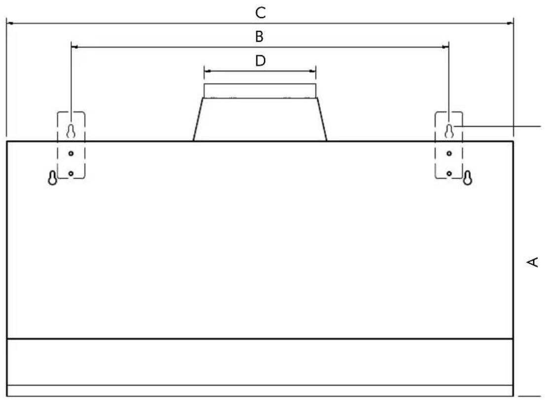 ZLine Cabinet 625 - MOUNTING SPECIFICATIONS - 1