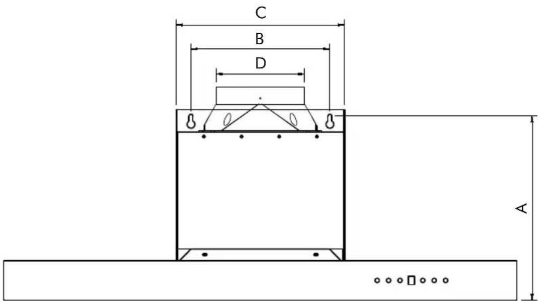 ZLine Cabinet 625 - MOUNTING SPECIFICATIONS - 1