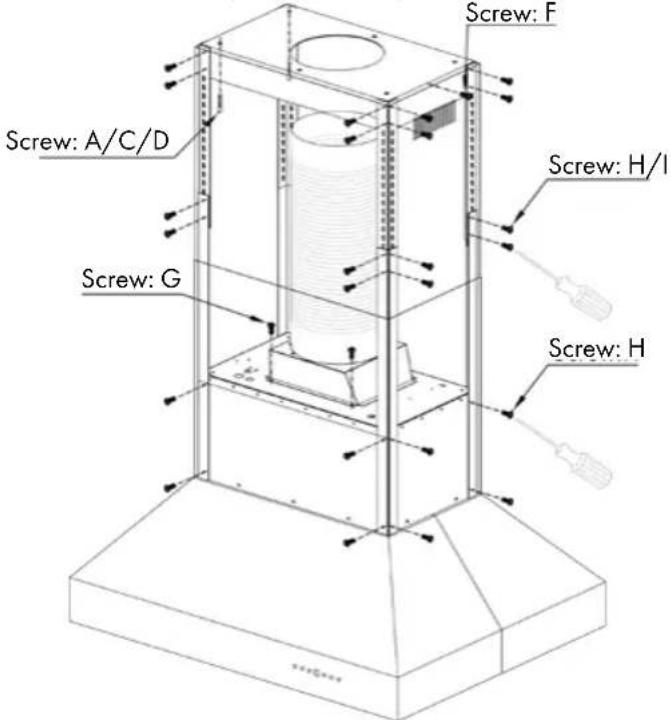 ZLine Cabinet 625 - PARTS SUPPLIED - 1