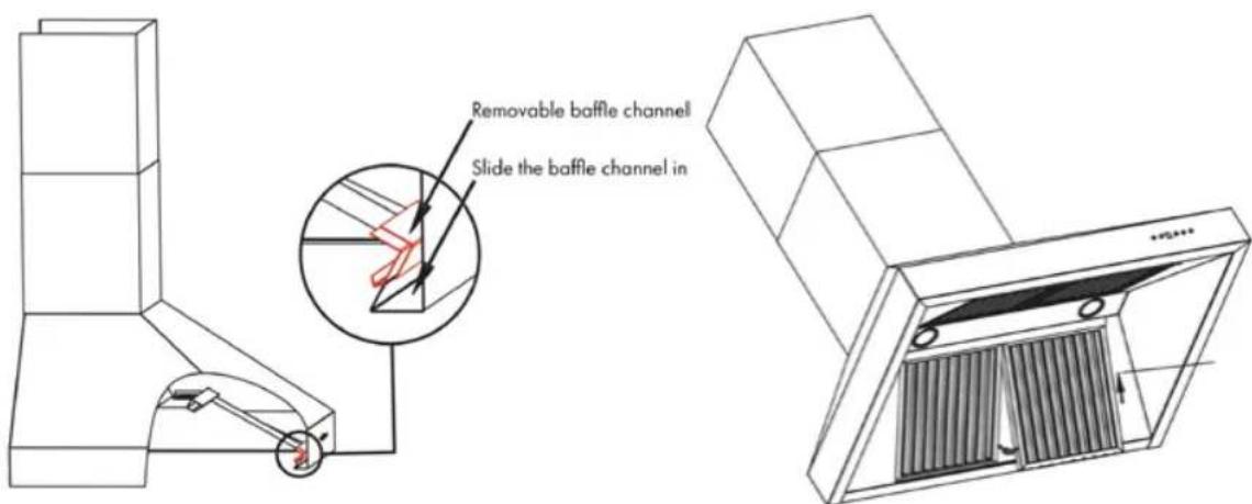 ZLine Cabinet 625 - PROFESSIONAL SERIES BAFFLE FILTER CHANGE - 1