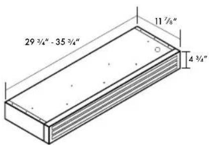 ZLine Cabinet 625 - RECIRCULATING KIT - 1