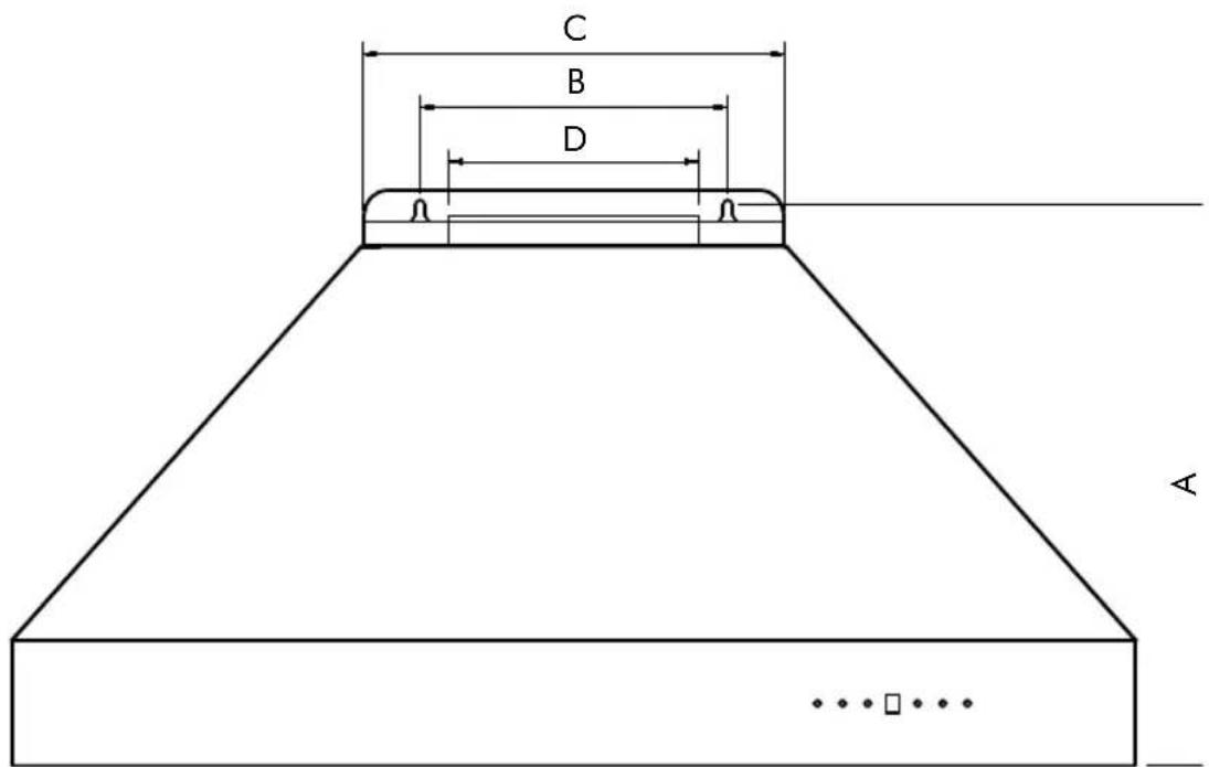 ZLine Cabinet 625 - MOUNTING SPECIFICATIONS - 1