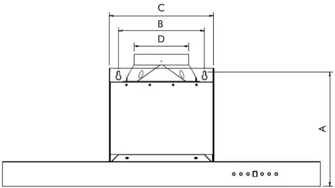 ZLine Cabinet 623 - MOUNTING SPECIFICATIONS - 1