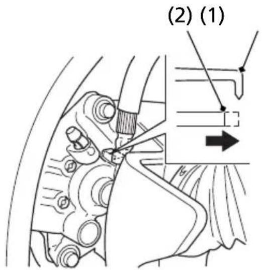 Honda FourTrax Rancher TRX420TE1 (2019) - Brake Pad Wear - 1