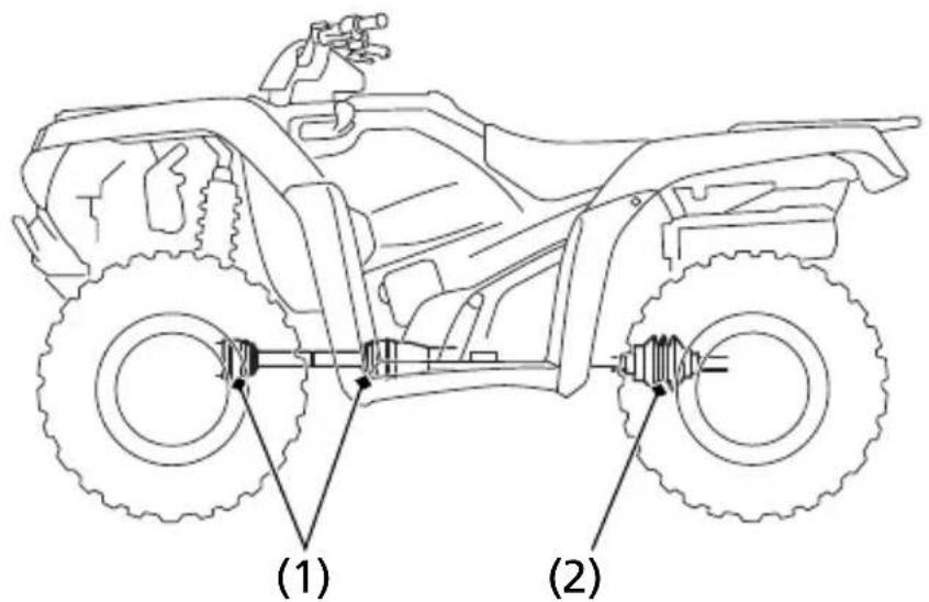 Honda FourTrax Rancher TRX420TE1 (2019) - Propeller Shaft Boots & Yoke Joint Boot - 1