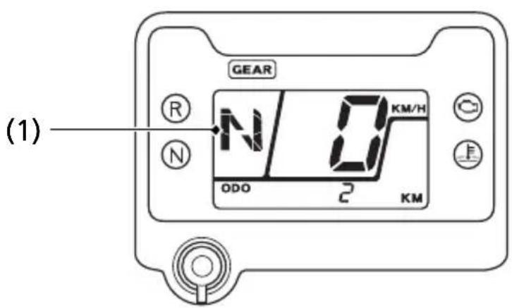 Honda FourTrax Rancher TRX420TE1 (2019) - Gear Position Indicator - 1