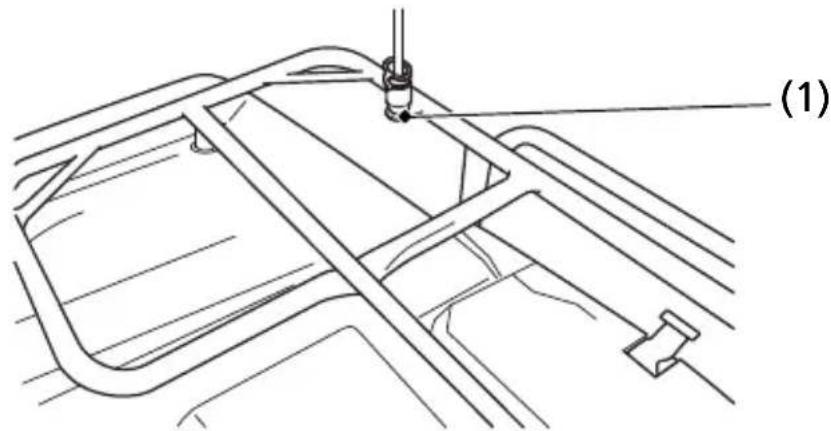 Honda FourTrax Rancher TRX420TE1 (2019) - Flag Pole Bracket - 1