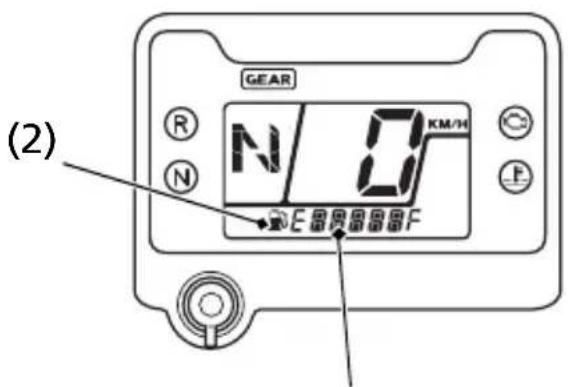 Honda FourTrax Rancher TRX420TE1 (2019) - Fuel Gauge - 1