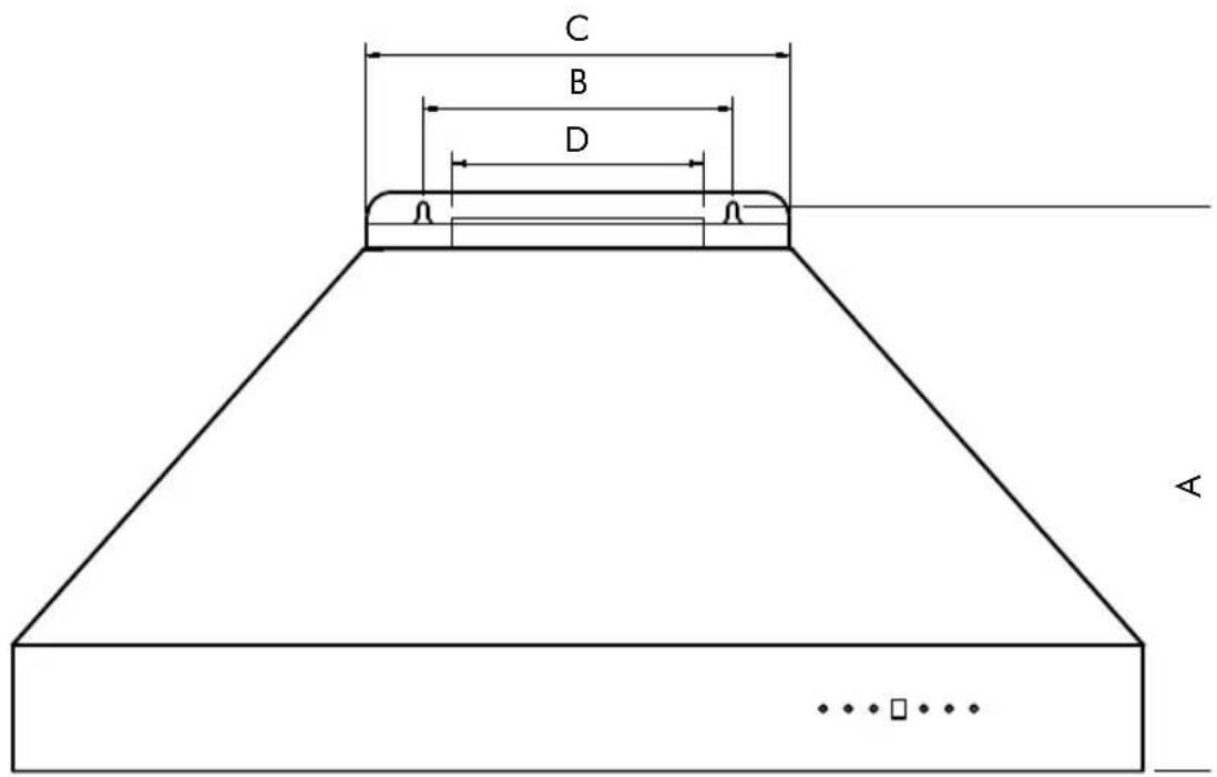 ZLine DuraSnow RTS-48 - MOUNTING SPECIFICATIONS - 1