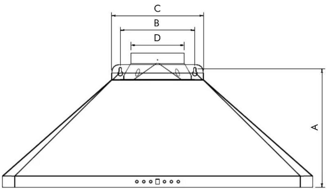 ZLine DuraSnow RTS-48 - MOUNTING SPECIFICATIONS - 1