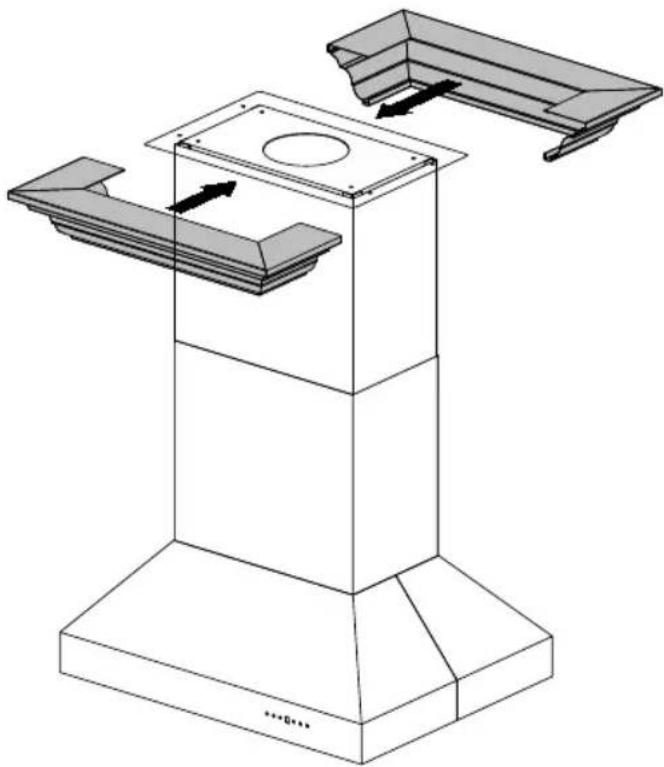 ZLine DuraSnow RTS-48 - ISLAND CROWNSOUND® INSTALLATION - 1