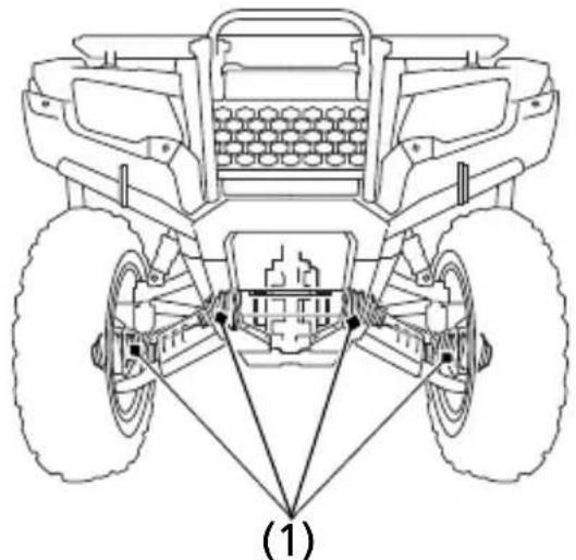 Honda FourTrax Rancher TRX420FA5 (2019) - Front Driveshaft Boots & Rear Driveshaft Boots - 1