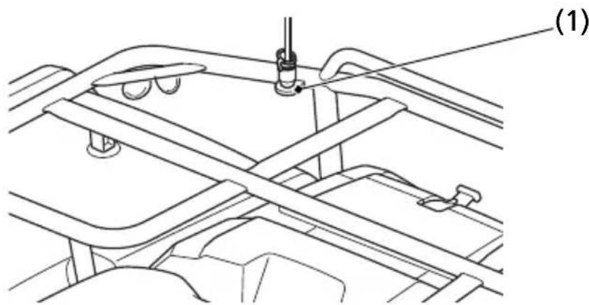 Honda FourTrax Rancher TRX420FA5 (2019) - Flag Pole Bracket - 1