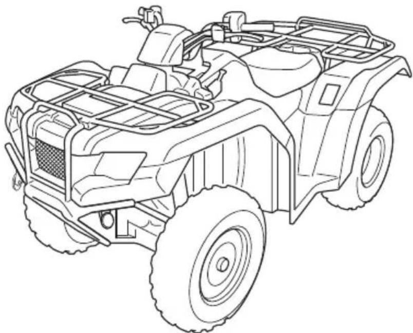 Honda FourTrax Rancher TRX420FA5 (2019) - TRX420FA5 4x4 ATTRX420FA5 4x4 AT TRX420FA6 4x4 AT with Power Steering TR FOURTRAX RANCHERFOURTRAX RANCH - 3