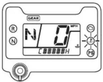 Honda FourTrax Rancher TRX420FA5 (2019) - Coolant Temperature Gauge - 2