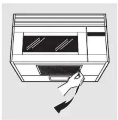 HOTPOINT RVM1635BK - Removing and Cleaning the Filter - 1