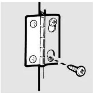 HOTPOINT NWXR473EVWW - Reversing the Door - 3