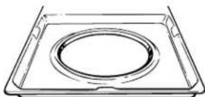 RCA LGB116BPAAD - Drip Pans (on some models) - 1