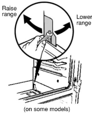 RCA LGB116BPAAD - LEVELING THE RANGE - 1