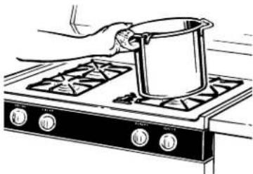 RCA LGB116BPAAD - Cooktop Surface Oven Bottom - 1