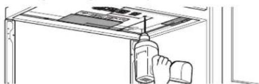 HOTPOINT RVM5160DHCC - USE TOP CABINET TEMPLATE FOR PREPARATION OF TOP CABINET - 1