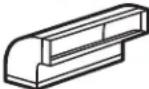 HOTPOINT RVM5160DHCC - Elbows, transitions, wall and roof caps, etc., - 5