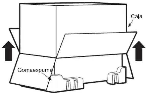 HOTPOINT RVM5160DHCC - A RETIRO DEL HORNO MICROONDAS DE LA CAJA/RETIRO DEL PLATO DE MONTAJE - 1
