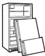 HOTPOINT HTR17DBSBB - ⚠ DANGER! RISQUES POUR LES ENFANTS - 1