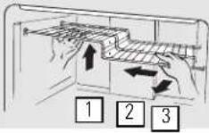 HOTPOINT HTR18ABRWW - About the freezer compartment shelves. - 1