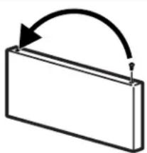 HOTPOINT HTR18ABRWW - Transfer Freezer Door Handle - 2