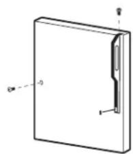 HOTPOINT HTR18ABRWW - Reinstalling the Fresh Food Door Handle - 1